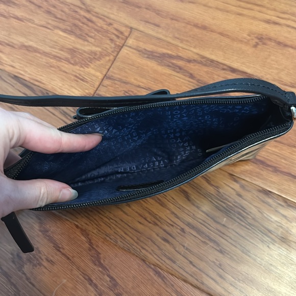 Kate Spade navy blue sparkly cross body bag with bow - Picture 4 of 7